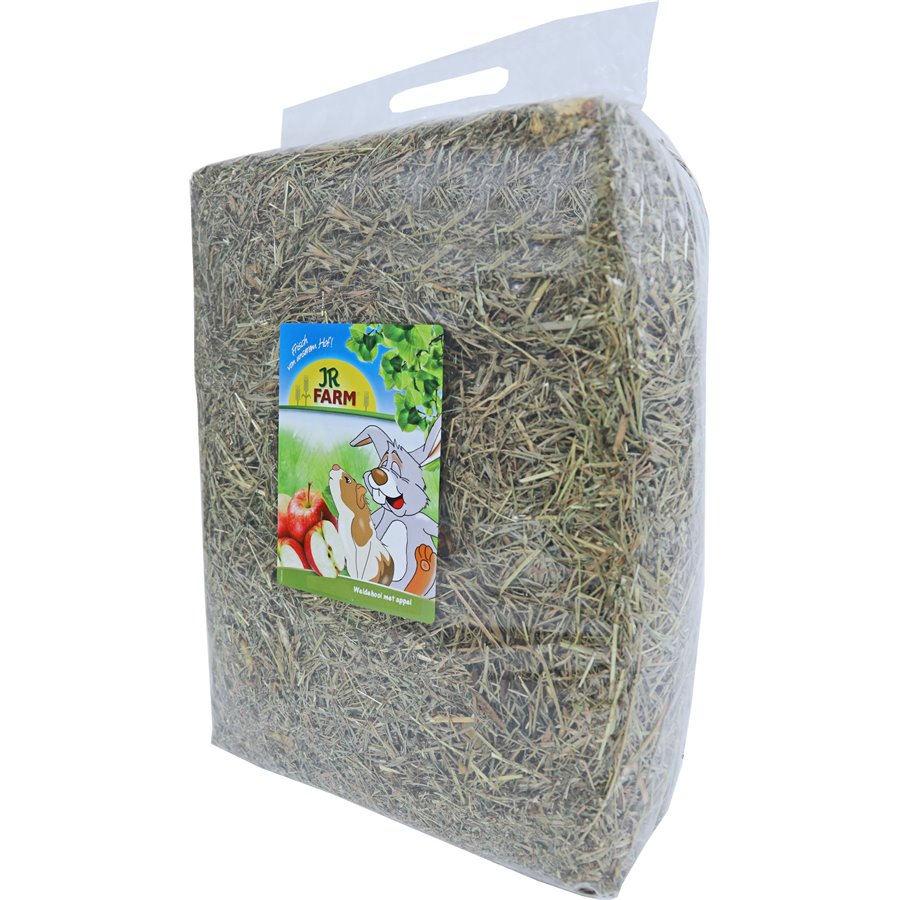 JR Farm knaagdier weidehooi met appel, 1.5 kg