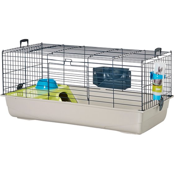 Savic konijnenkooi Nero 3 de Luxe compleet - 100 x 50 x 46,5cm