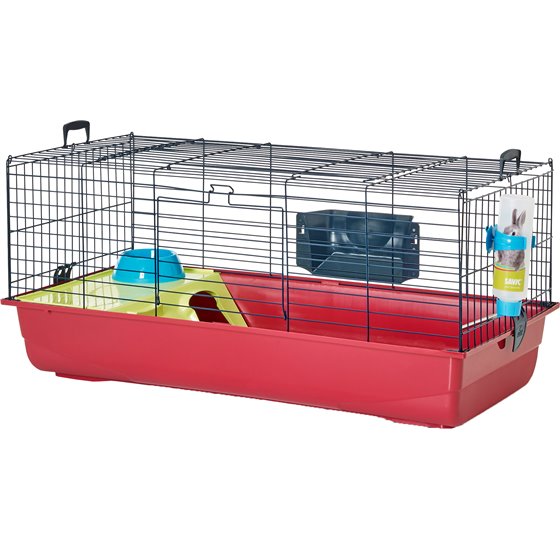 Savic konijnenkooi Nero 3 de Luxe compleet - 100 x 50 x 46,5cm