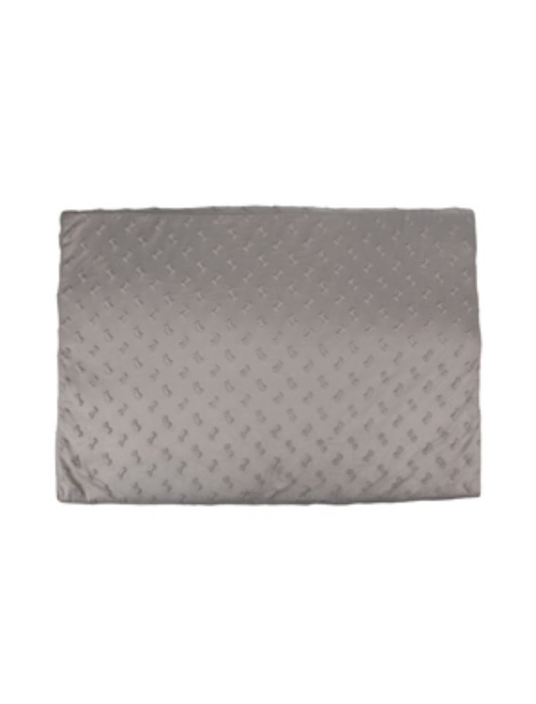 Kussen rechth. 3d bones grijs 100cm