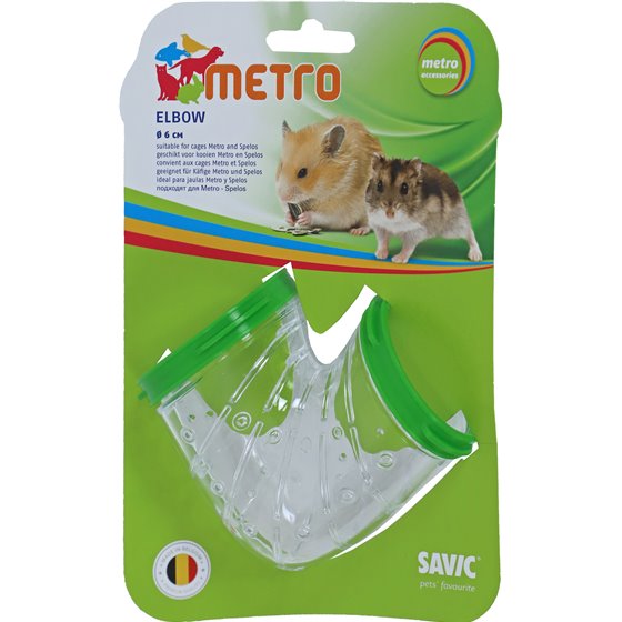 Savic hamsterkooi bocht - 21 x 14 x 6cm