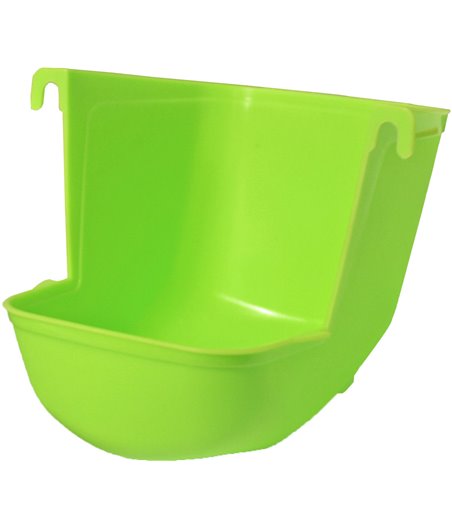 Savic voerbak voor Savic Caesar 3 kooi, kiwi - 14,5 x 14 x 12,5cm