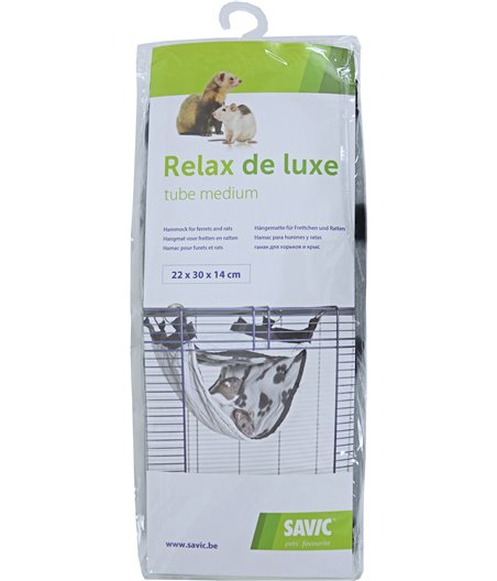 Savic tube fret/rat Relax de Luxe, medium. - 31 x 24 x 24cm