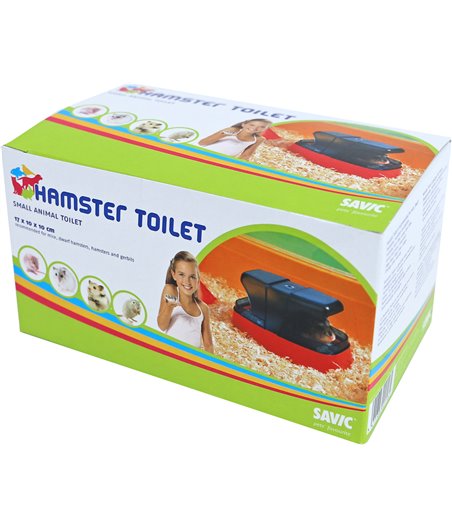 Savic hamstertoilet - 17 x 10 x 10cm
