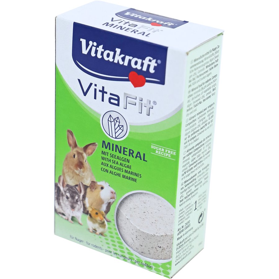 Vitakraft knaagdier Vita Fit Mineral knaagsteen, 1 stuk