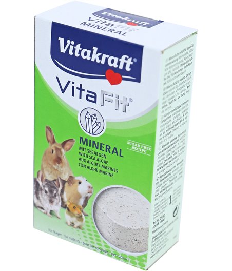 Vitakraft knaagdier Vita Fit Mineral knaagsteen, 1 stuk