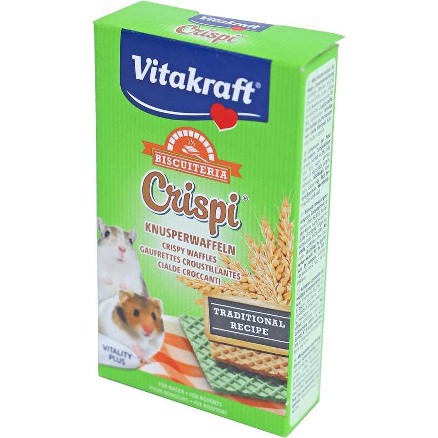 Vitakraft knaagdier Crispi's wafeltjes hamster 10 gram