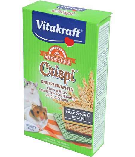 Vitakraft knaagdier Crispi's wafeltjes hamster 10 gram