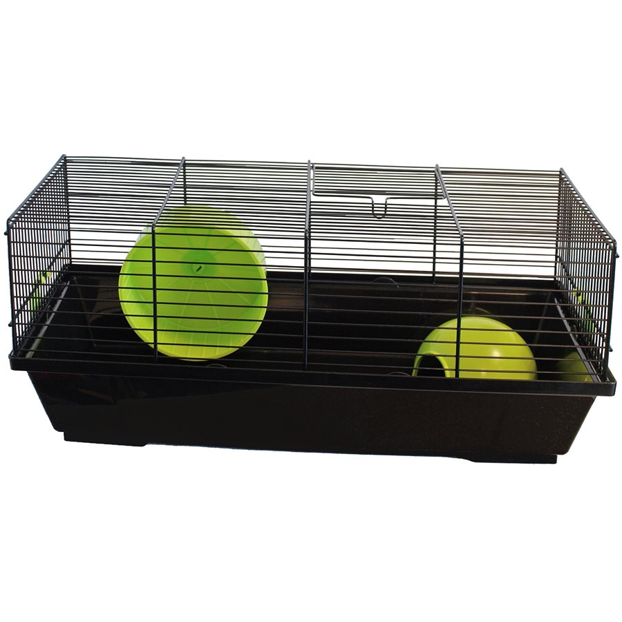 Voltregá hamsterkooi 917, zwart/zwart - 50 x 27 x 22cm