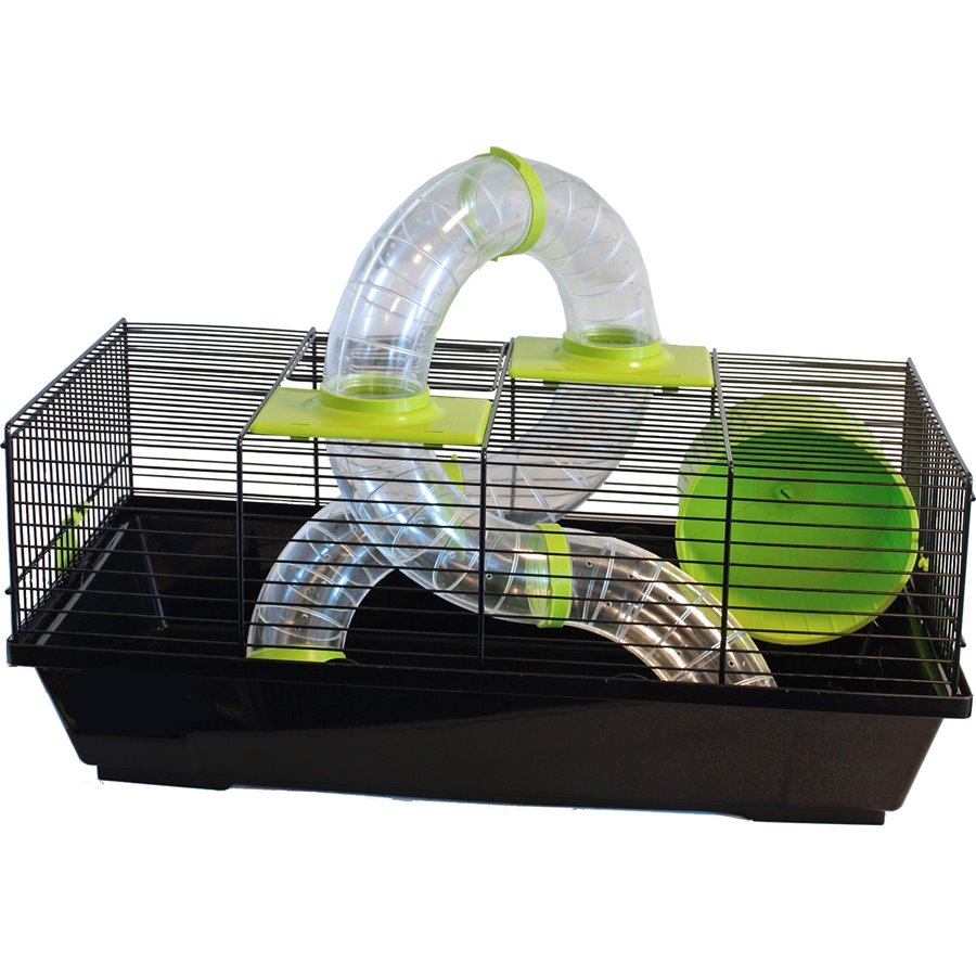 Voltregá hamsterkooi 937, zwart/zwart - 50 x 27 x 35cm