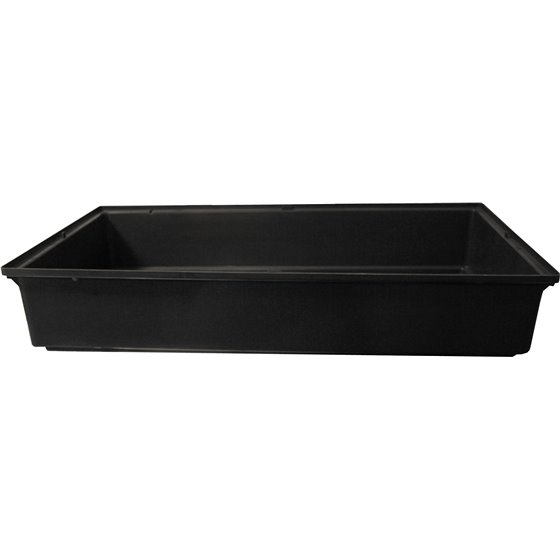 Voltregá onderbak voor kooi 936, zwart - 100 x 56 x 15cm