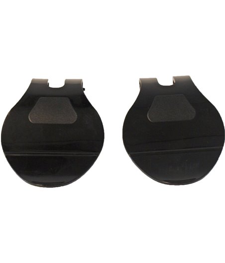 Voltregá zak à 2 klemmen groot, antraciet - 17 x 15 x 3cm