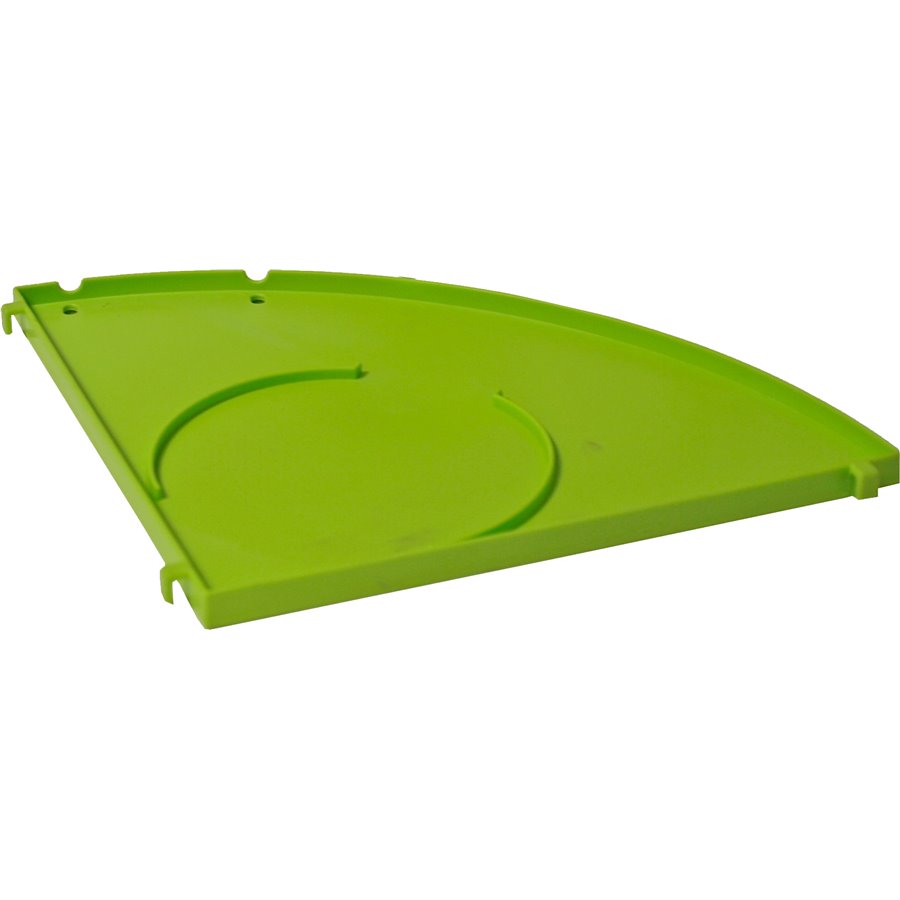 Voltregá hoekplateau, kiwi - 20 x 20 x 1cm