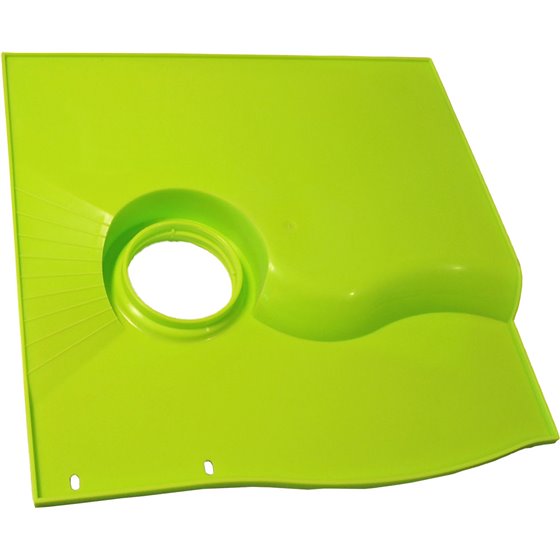 Voltregá plastic etage voor hamsterkooi 138, kiwi - 25,5 x 25 x 3,5cm