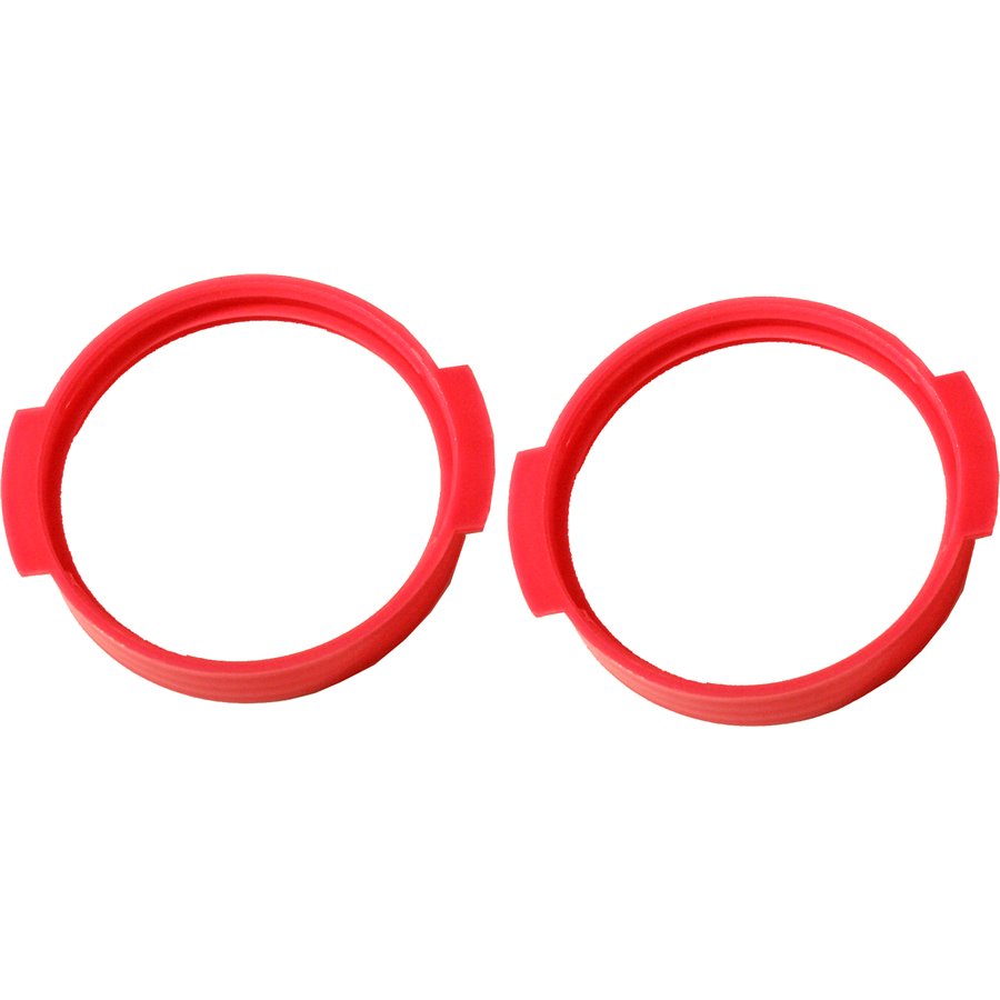 Voltregá pak à 2 plastic verbindingsring, roze - 16 x 15 x 2cm