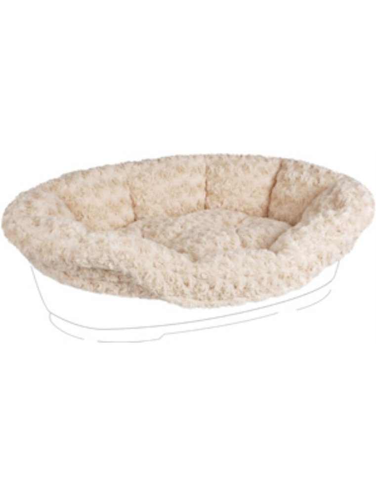 Overtrek pet bed cuddly beige 40/50cm