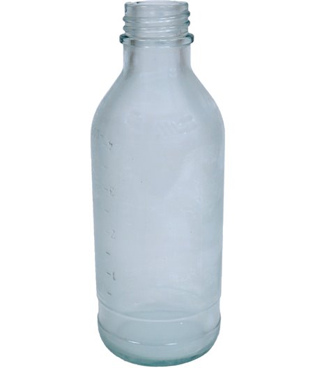 Losse fles 500 ml - 8 x 8 x 21cm