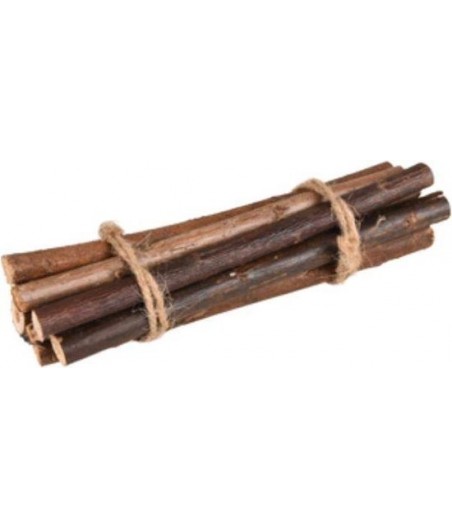 Flamingo knabbelhoutjes / knaaghout Wigow Stok M | 25cm - ∅ 6-12mm