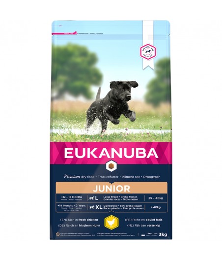 Eukanuba Developing Junior Large Breed Kip - Hondenvoer - 3 kg