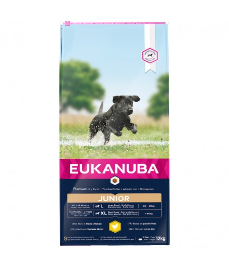 Eukanuba Developing Junior Large Breed Kip - Hondenvoer - 12 kg