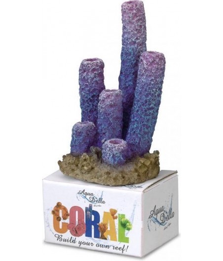 Koraal stove pipe sponges Paars - 5,5x5,5x12,5CM