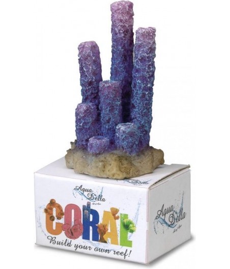 Koraal stove pipe sponges Paars - 5x5x10,5CM