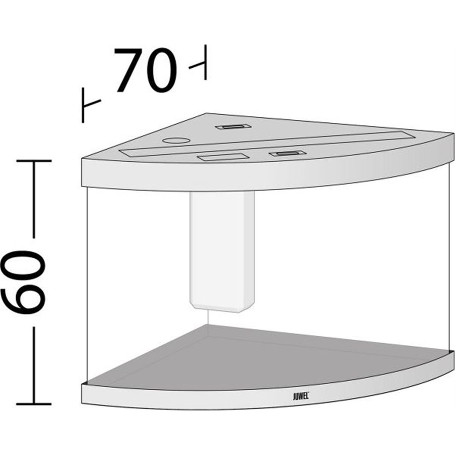 Juwel aquarium trigon 190 led