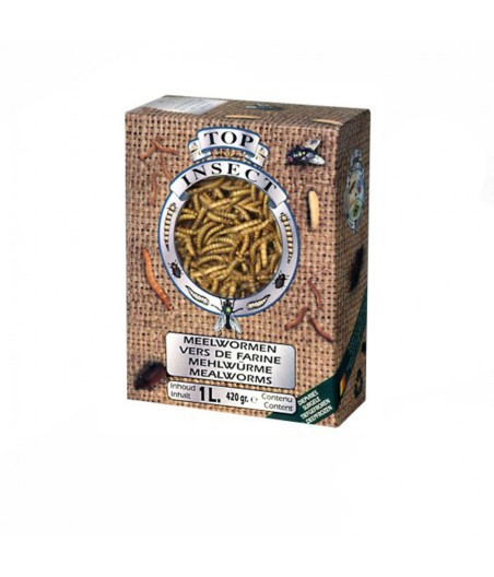 Topinsect Meelwormen 420 g