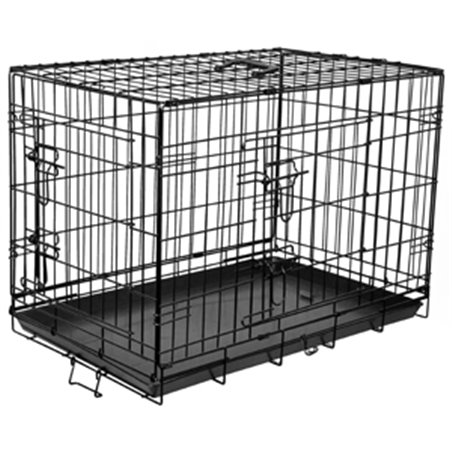 Hondenbench keo zwart l 57x93x62cm 