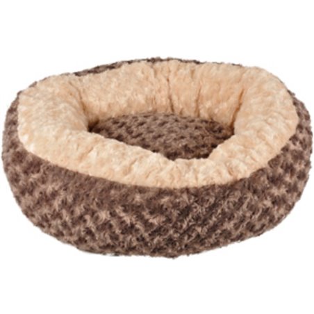 Mand cuddly rond taupe dia. 70x18cm 
