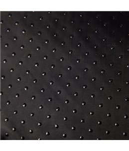 Mand snoozzy rechthoekig grijs/ zwart 65x45x15cm