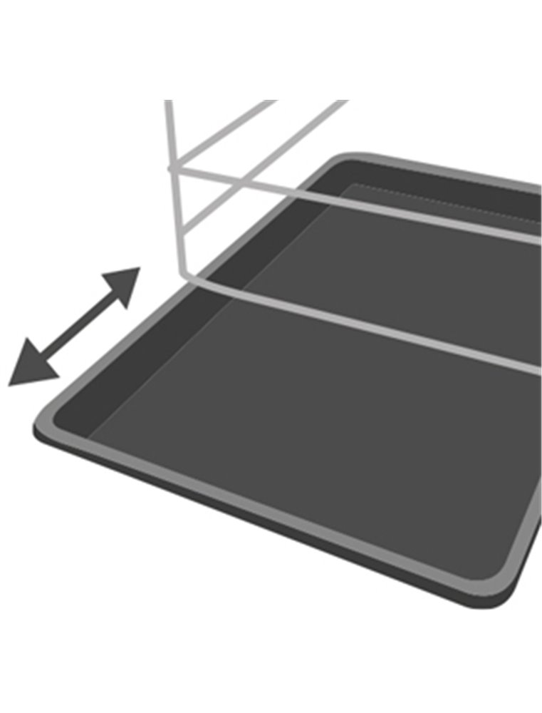 Draadkooi keo zwart xxl 76x120x82cm