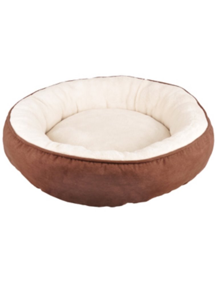 Mand alpen rond bruin 68x68x20cm