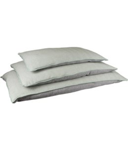 Kussen chevron rechthoekig groen/grijs 100x70x15