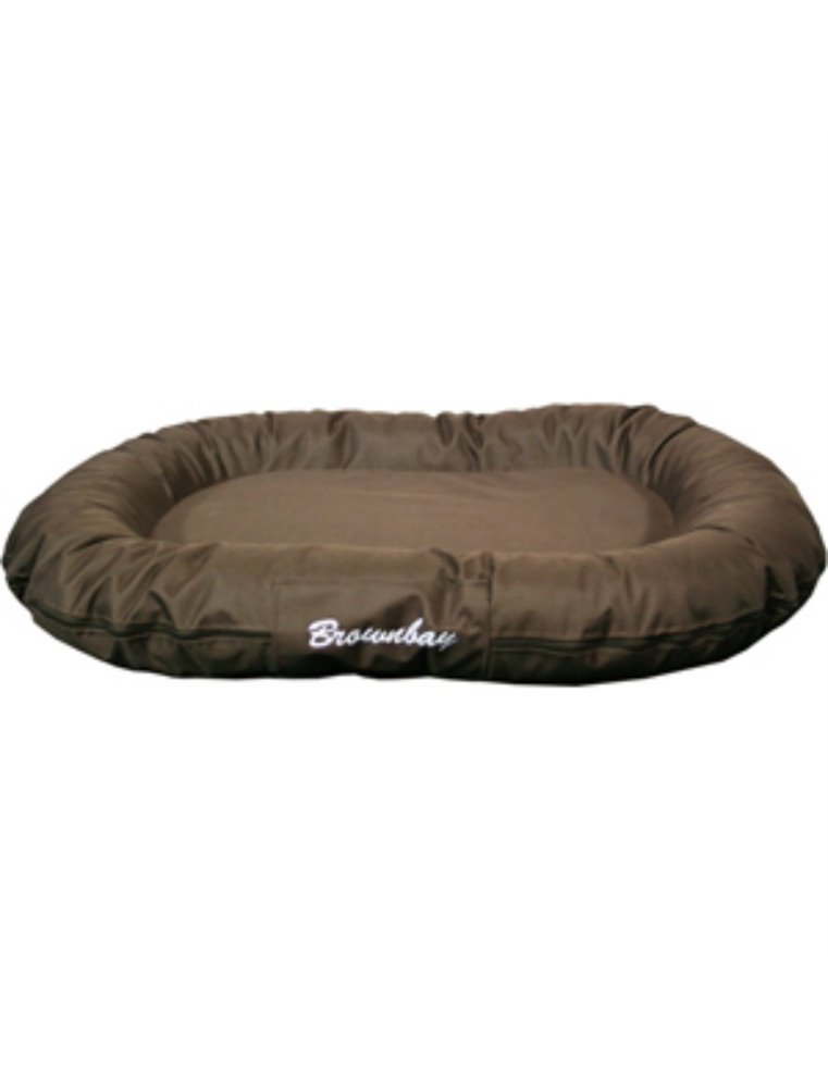 Kussen dreambay ovaal bruin 120x90x 16cm