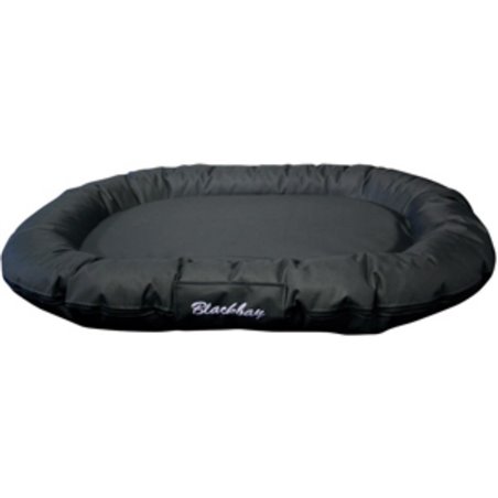 Kussen dreambay ovaal zwart 100x75x 15cm