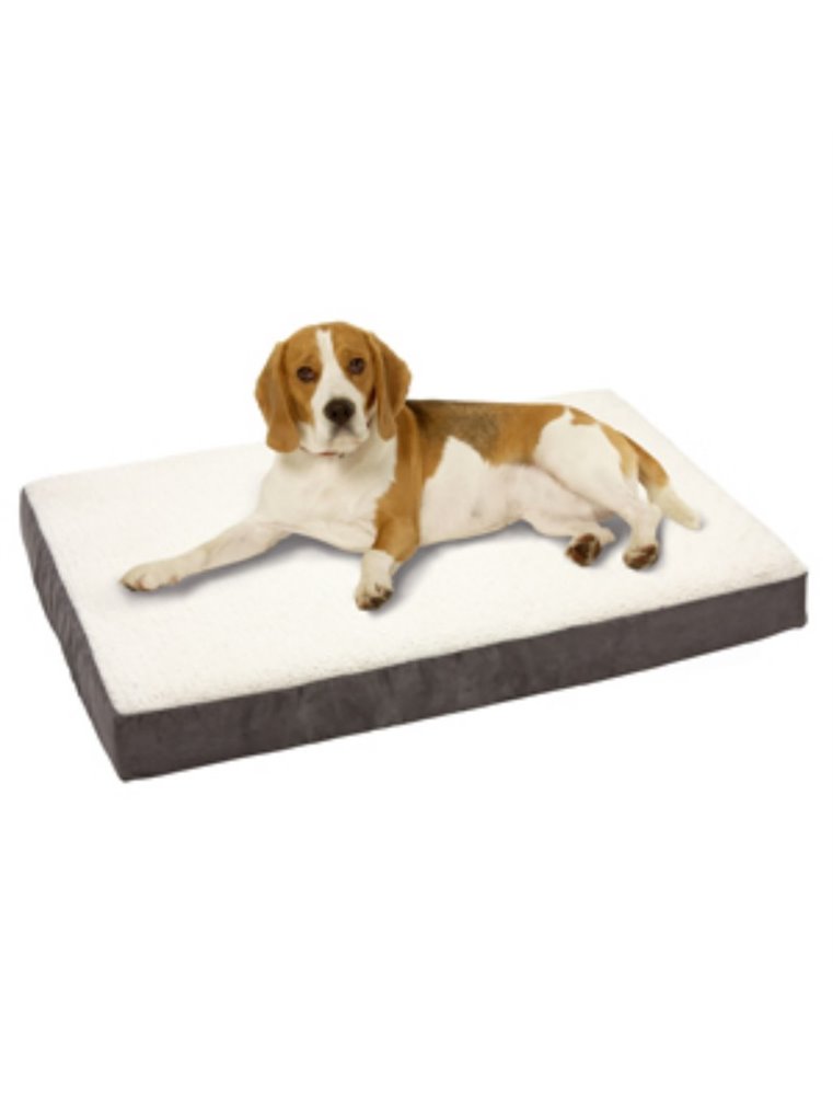 Kussen ortho rechth. grijs 72x50x10