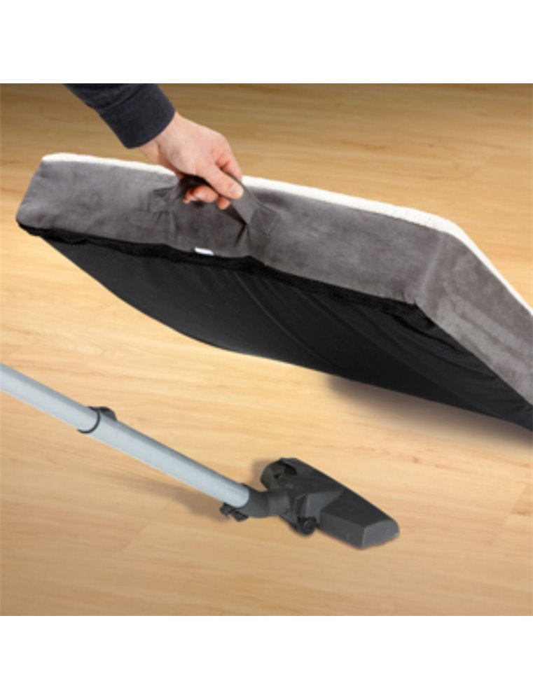 Kussen ortho rechth. grijs 72x50x10