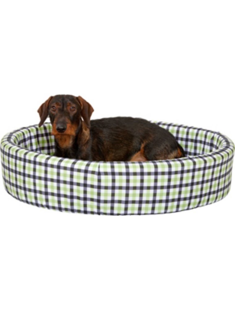 Mand ovaal melrose bl/gro 90x75x19