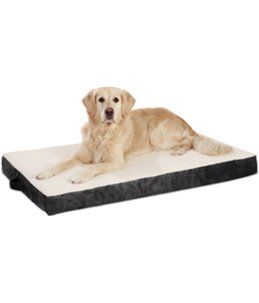 Kussen ortho rechth.grijs 120x72x12