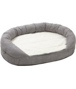 Bed ortho ovaal grijs 72x50x20 