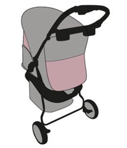 Buggy kiara roze