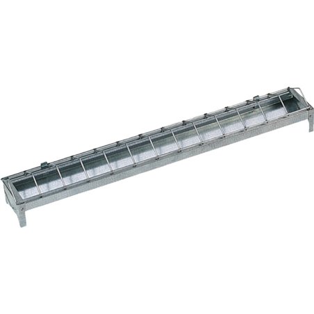 Kuikenvoerbak metaal 50 cm 