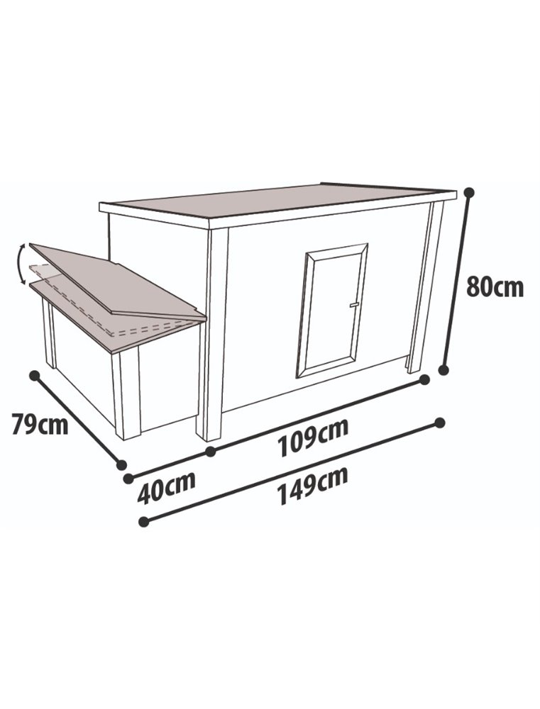 Kippenhok fort - cottage