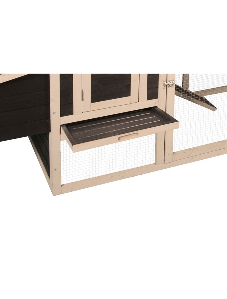 Kippenhok flora 168x65x106