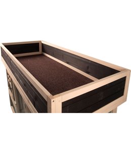 Kippenhok flora 168x65x106