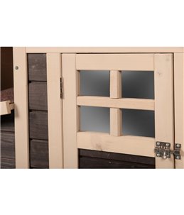 Kippenhok flora 168x65x106