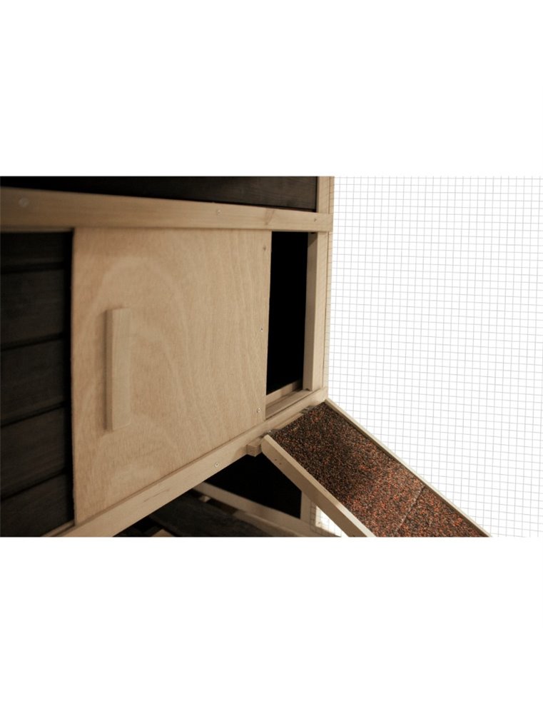 Kippenhok flora 168x65x106