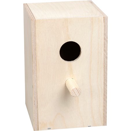 Nestkastje exoten hout 