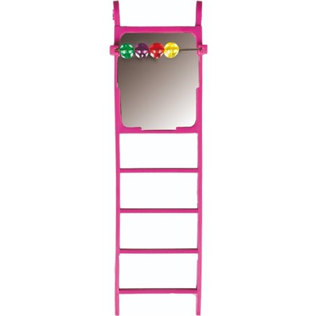 Park.speelg. ladder spiegel+kralen 